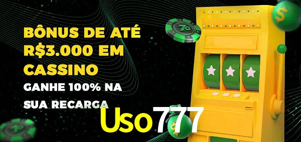 Uso777 melhor bônus de depósito